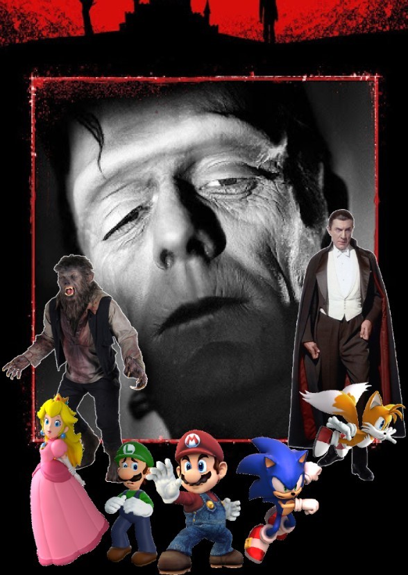 Super Mario Bros. and the House of Frankenstein (Version 2)