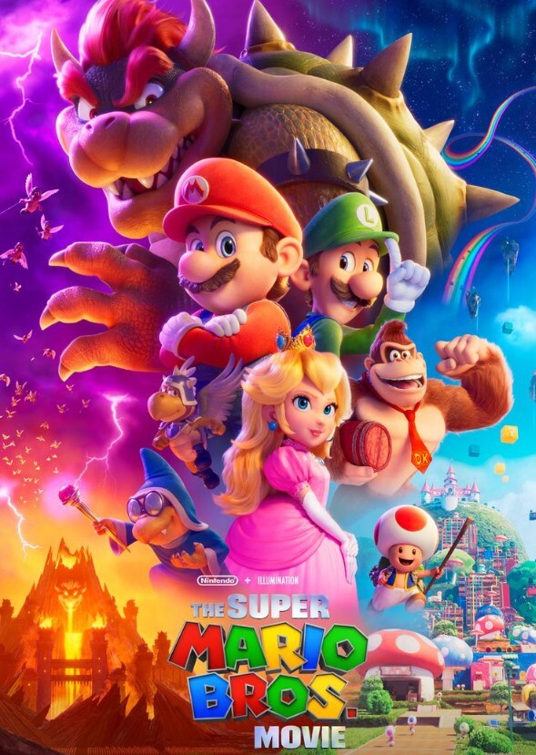 Super Mario Bros characters good to evil