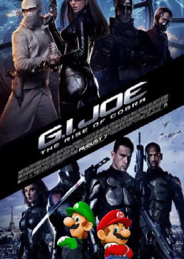 Super Mario Bros. meets G.I. Joes