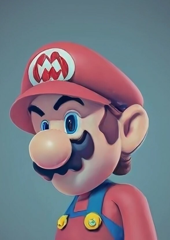 Super Mario Clay World 