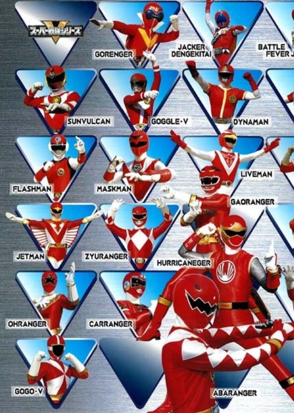Super Sentai: The Animation -Part One- (REDS ONLY)