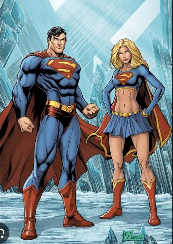 Superman and Supergirl