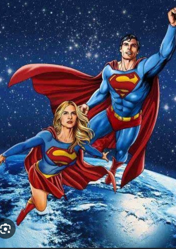 Superman and Supergirl