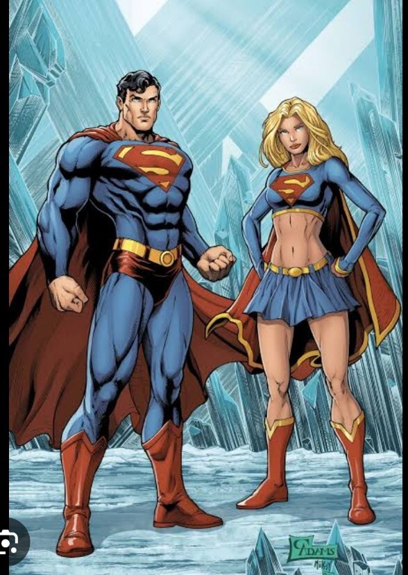 Superman and Supergirl