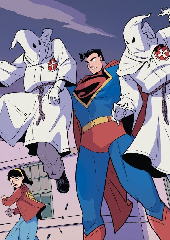 Superman Smashes the Klan