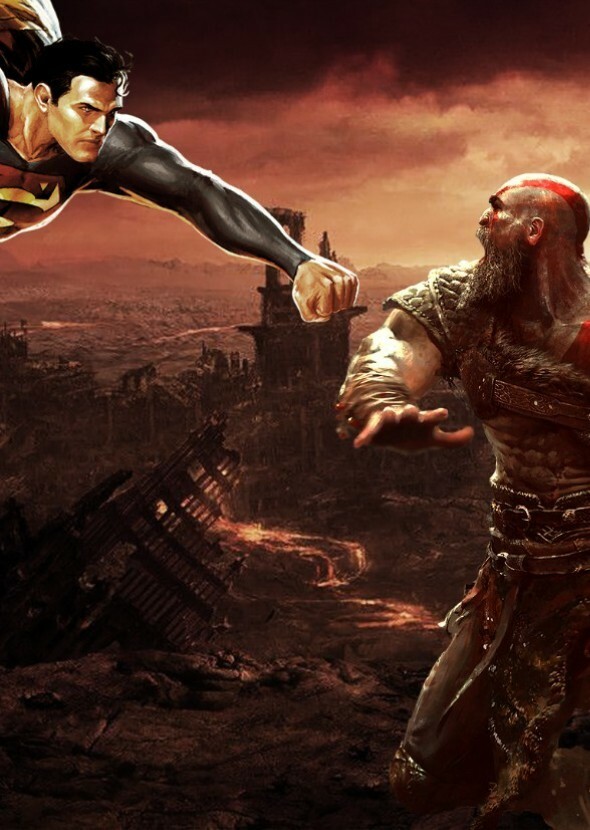 Superman vs The God of War