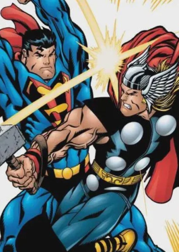 Superman vs Thor  2000's