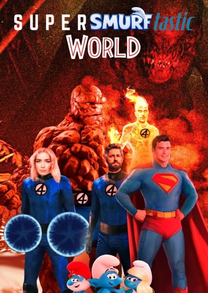 Supersmurftastic World Fan Casting Poster