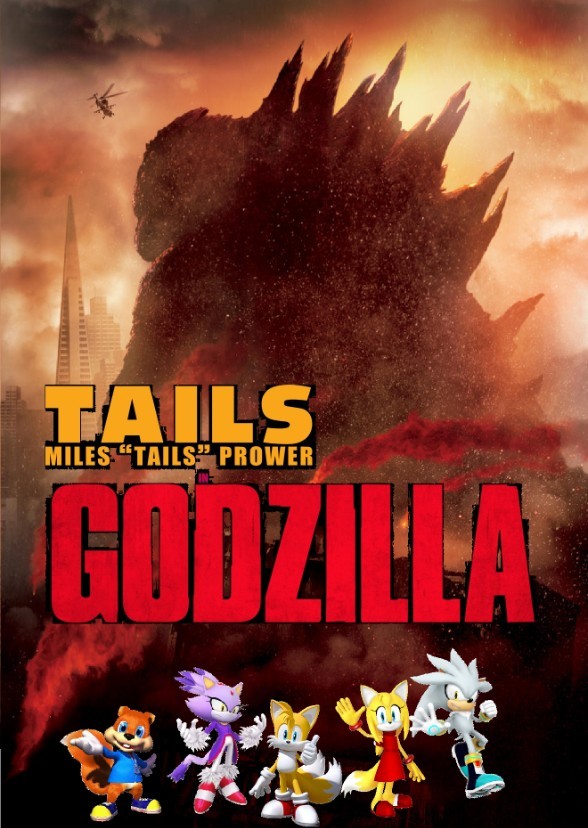 Tails in Godzilla