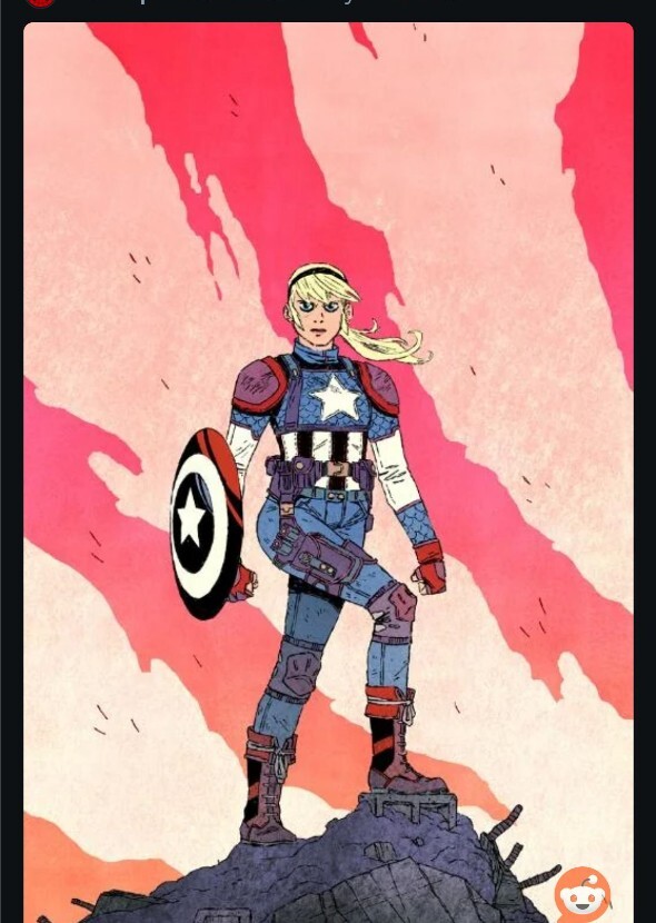 Taylor Swift A's Captain America Gwen
