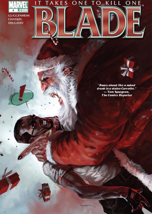 Blade saves Christmas Hulu Anime 