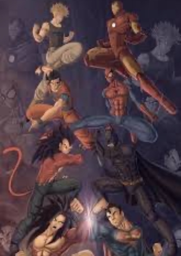Marvel Comics and DC Comics meet Dragon Ball Universe