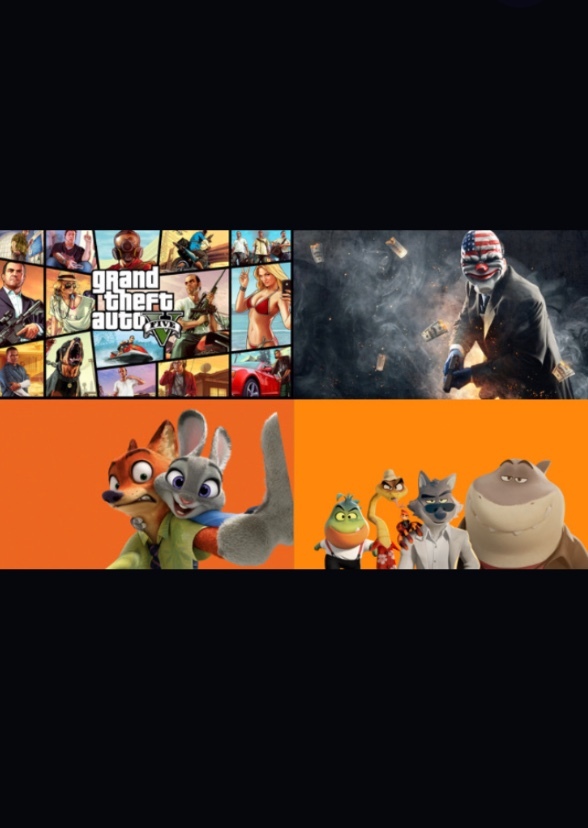 Zootopia/Bad Guys/Grand Theft Auto/Payday mashup