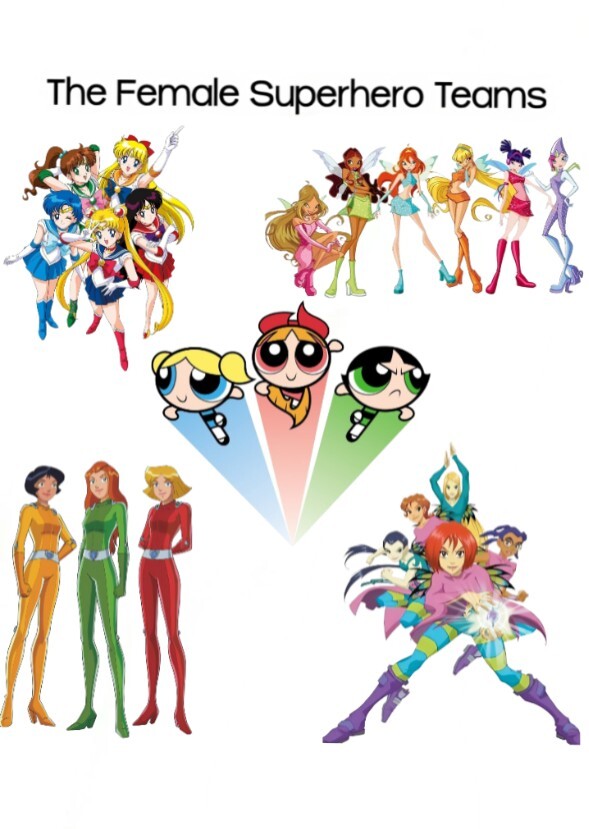 The Female Superhero Teams