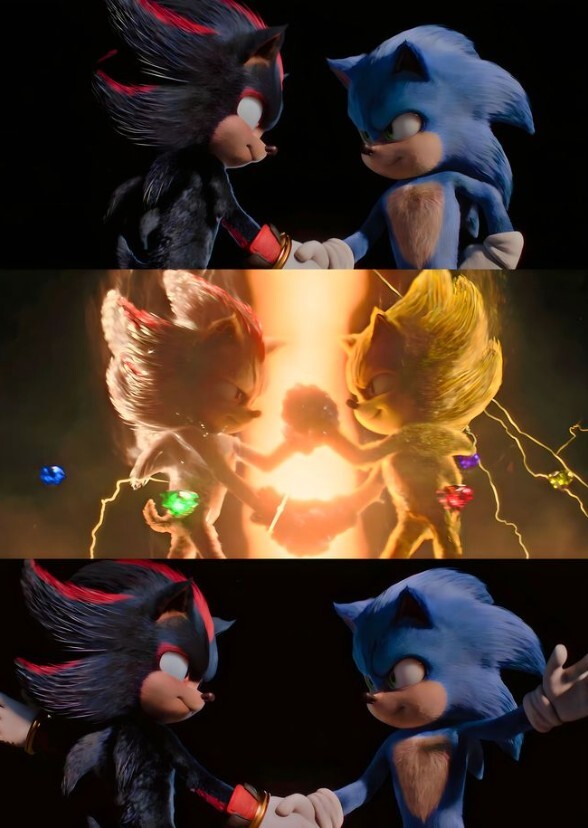 Team Sonic And Team Shadow