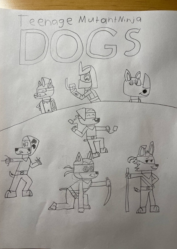 Teenage Mutant Ninja Dogs