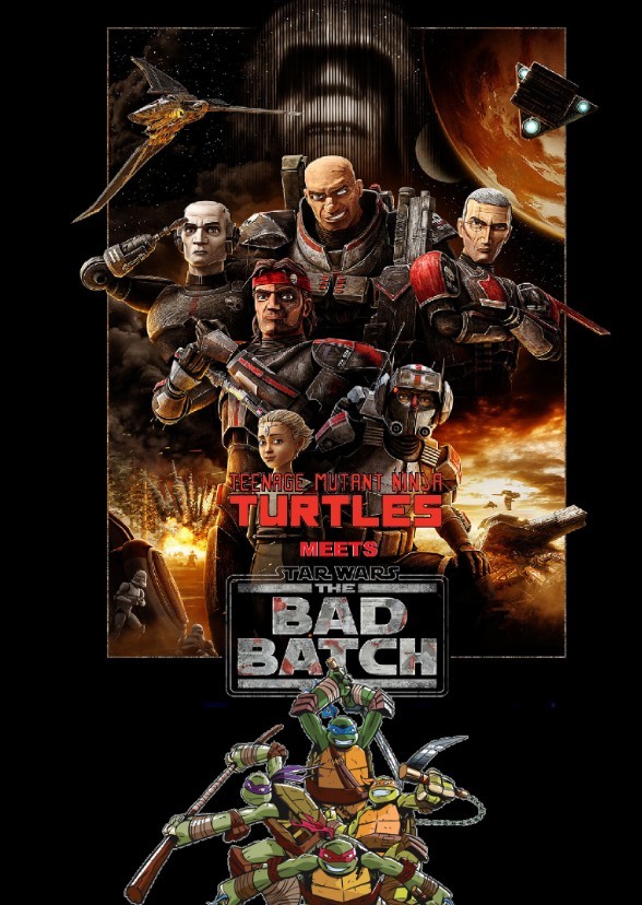 Teenage Mutant Ninja Meets the Bad Batch