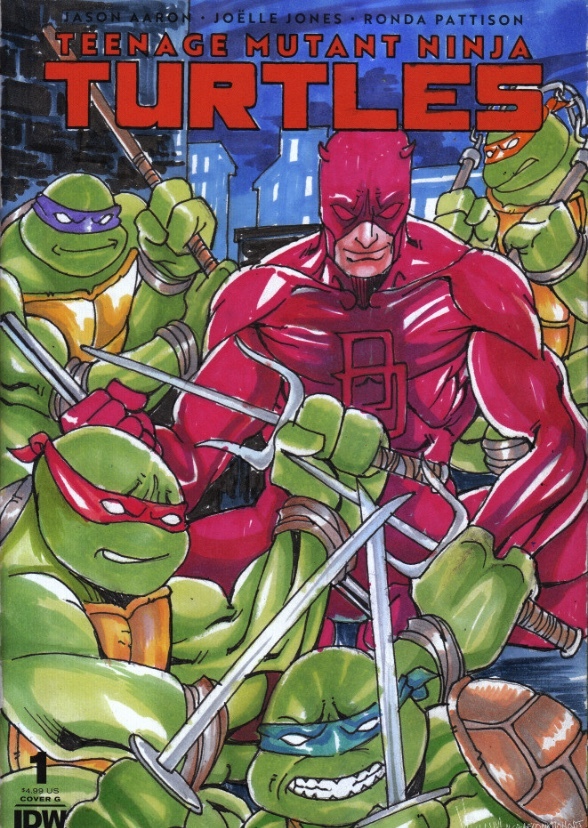 Teenage Mutant Ninja Turtles and Daredevil