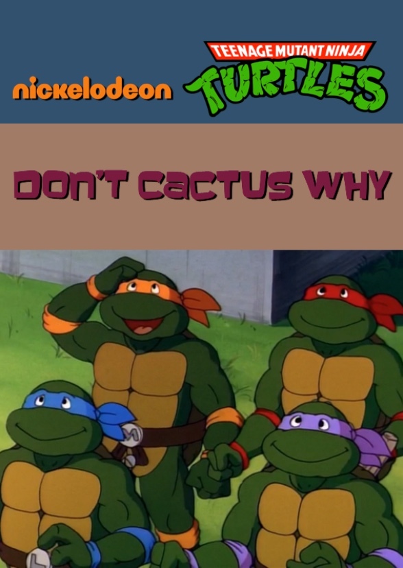 Teenage Mutant Ninja Turtles: Don't Cactus Why