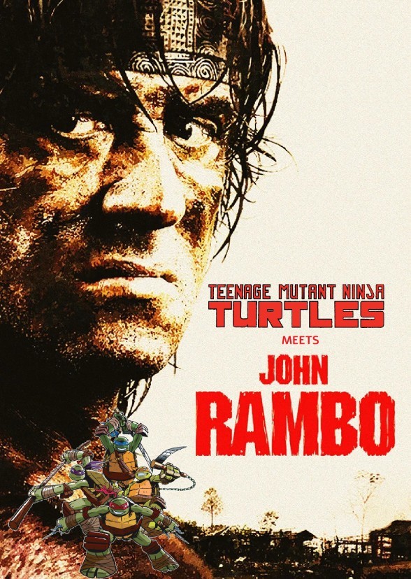 Teenage Mutant Ninja Turtles Meets John Rambo
