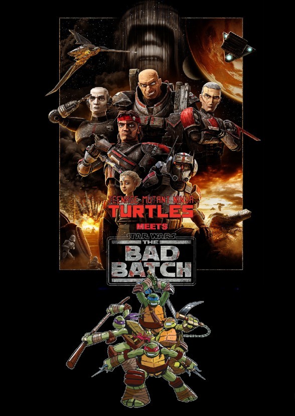 Teenage Mutant Ninja Turtles meets the Bad Batch
