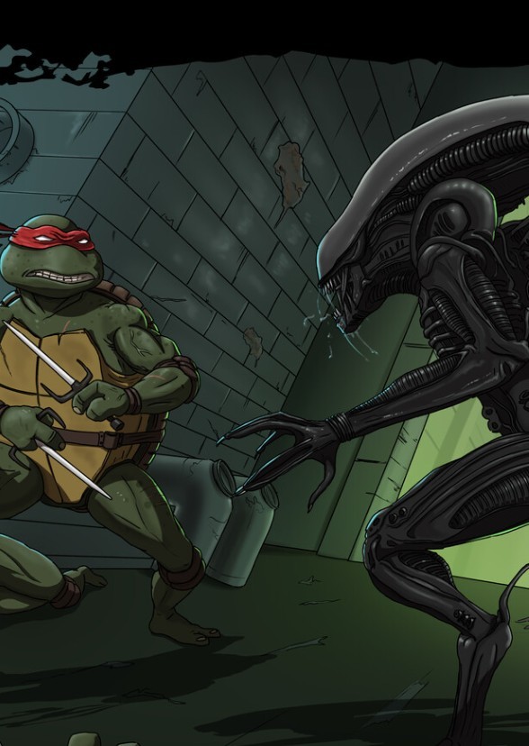 Teenage Mutant Ninja Turtles vs. Aliens