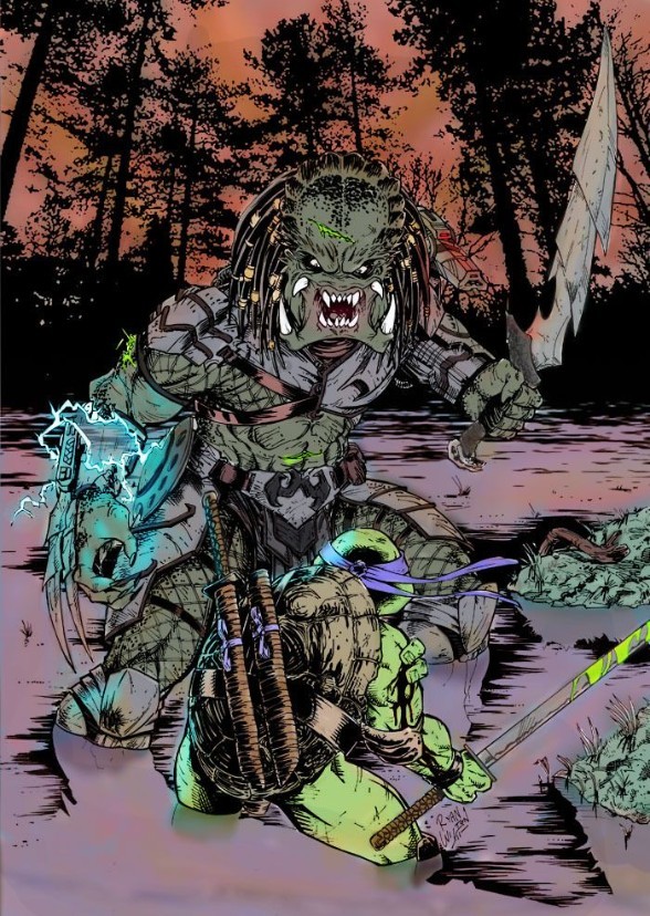 Teenage Mutant Ninja Turtles vs. Predator
