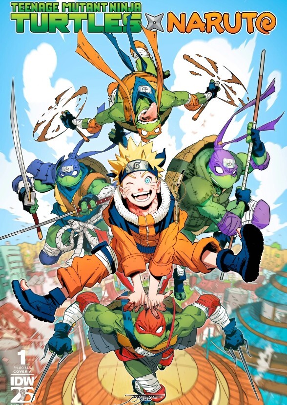 Teenage Mutant Ninja Turtles X Naruto