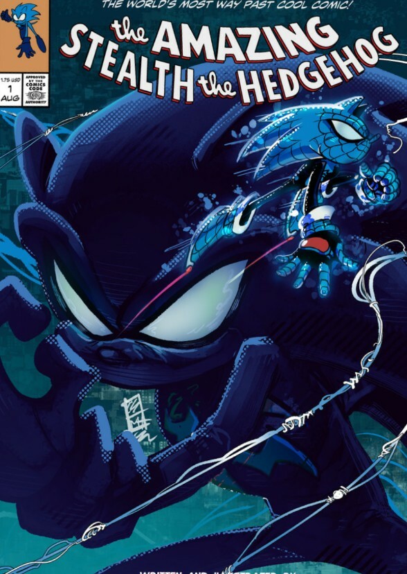 The amazing Stealth the Hedgehog