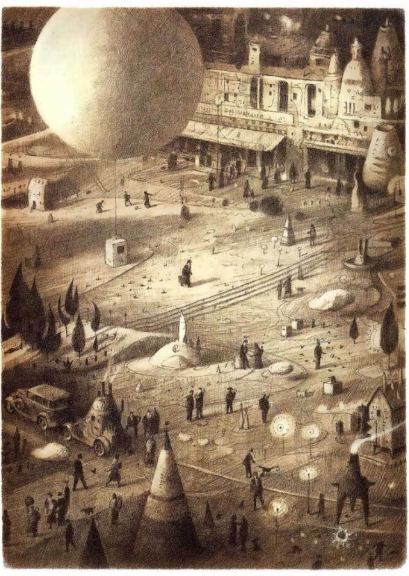 The arrival 