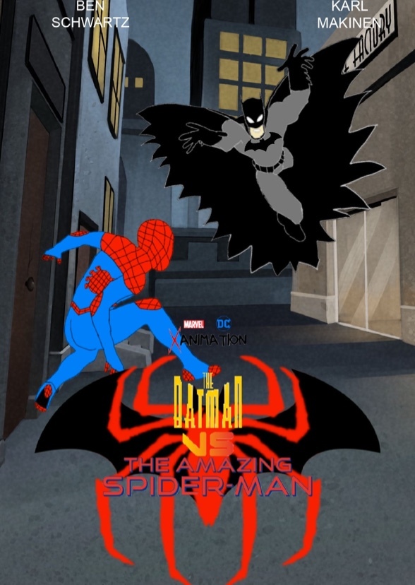 Spider Man Batman Crossover Comic