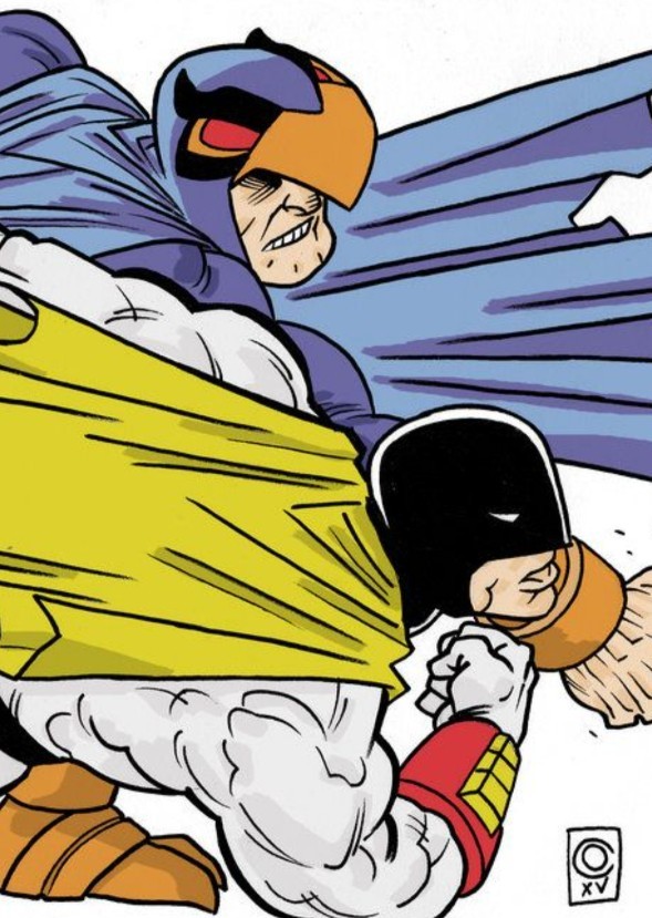 The Battle of the Super-Heroes