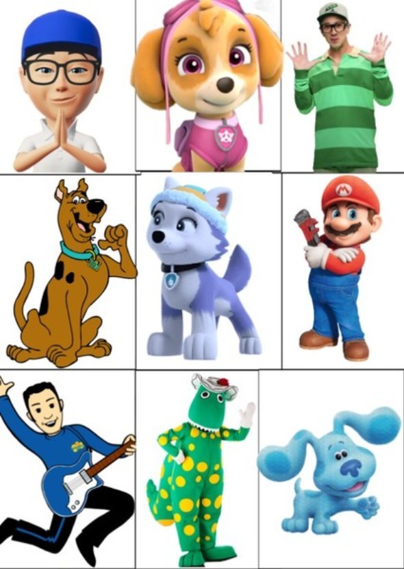 The Cartoon & fictional Squad adventures (My Version)