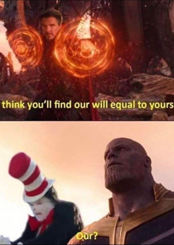 THE CAT IN THE HAT SHATS IN A VAST