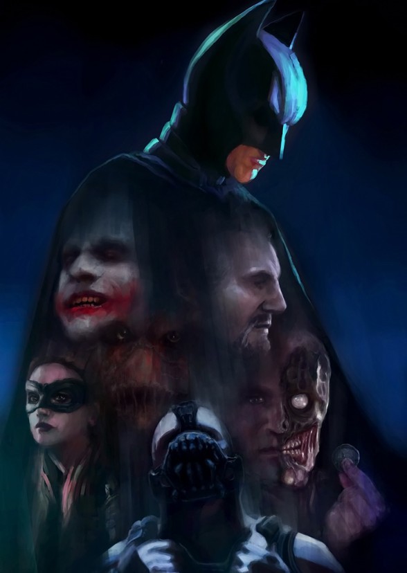 The Dark Knight Trilogy (1995-2002)