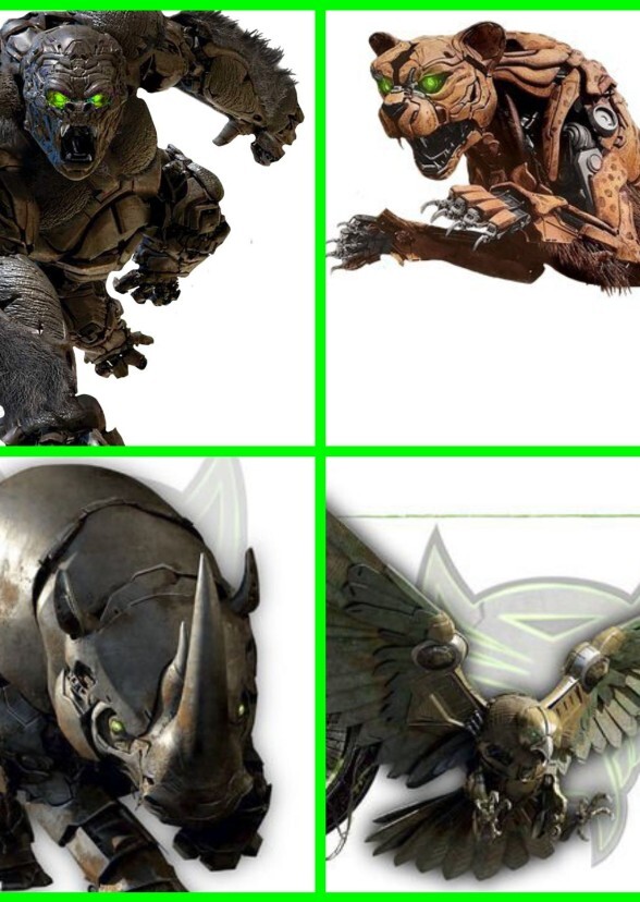 The fearsome four