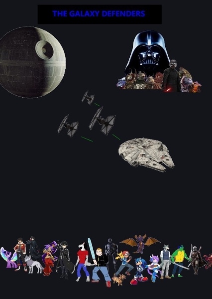 The Galaxy Defenders Fan Casting Poster