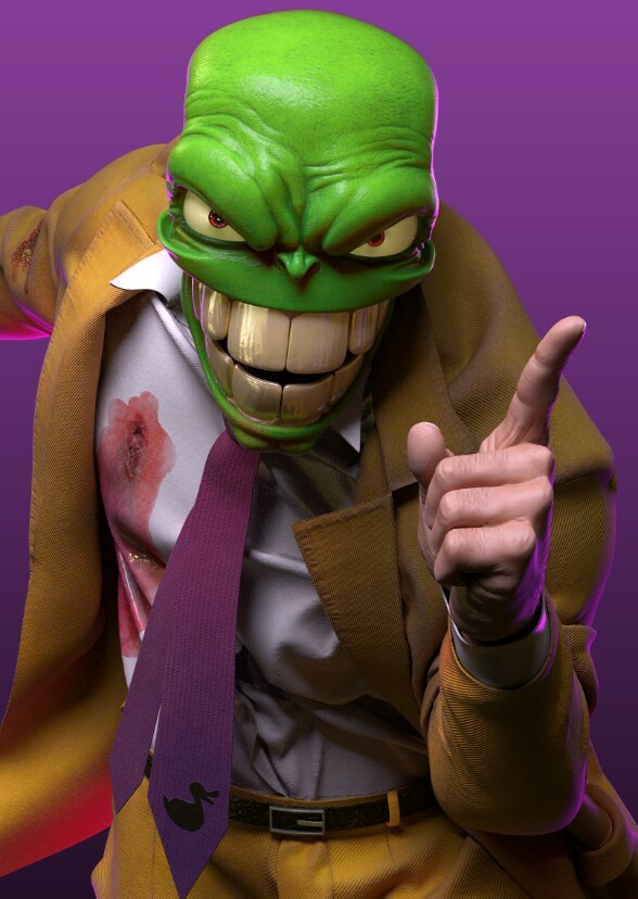 The Green Headed Wolf .