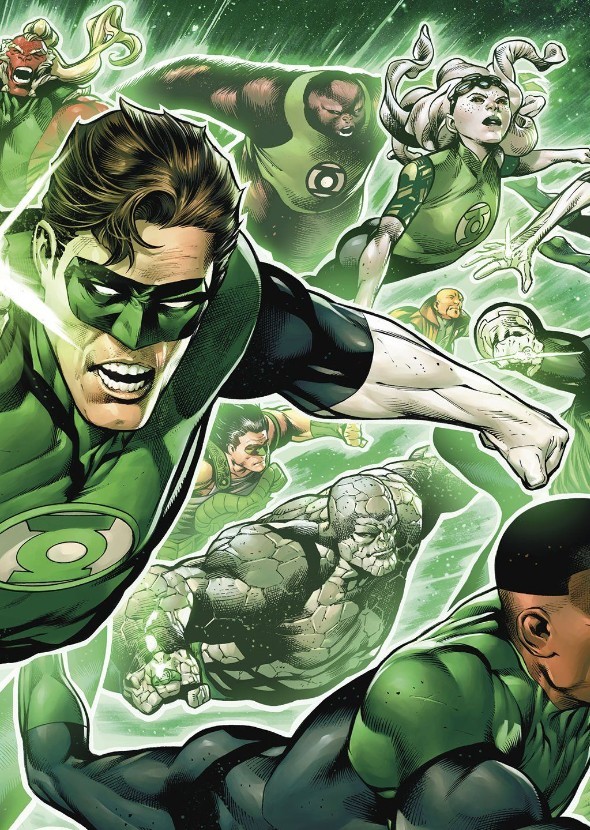 The Green Lantern Corps...Perfect image casting