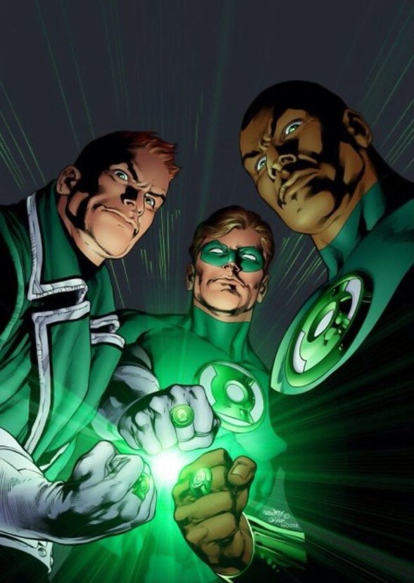 The Green Lanterns of Earth