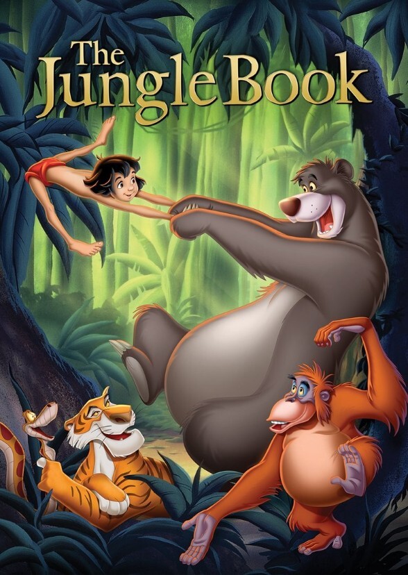 The Jungle Book But with Cartoon Style