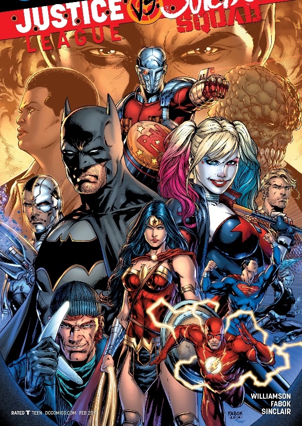 The Justice League And The Suicide Squad 