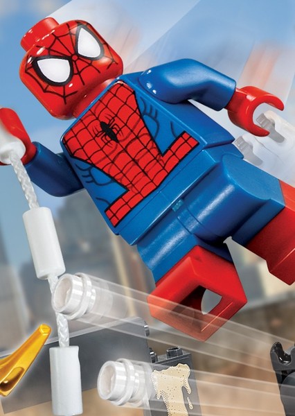 lego spider man poster