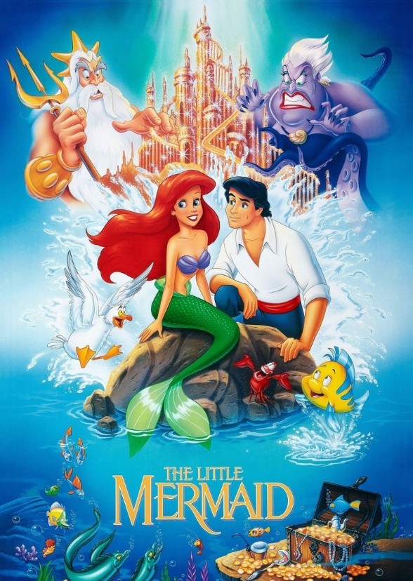 The Little Mermaid (LIve) (Action) (Black) (Cast)