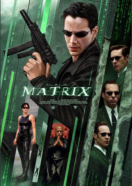 The Matrix Trilogy (2009-2013) Fan Casting Poster