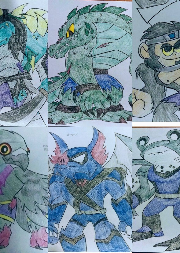 The mighty mutanimals