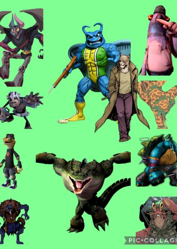 The mighty mutanimamals 