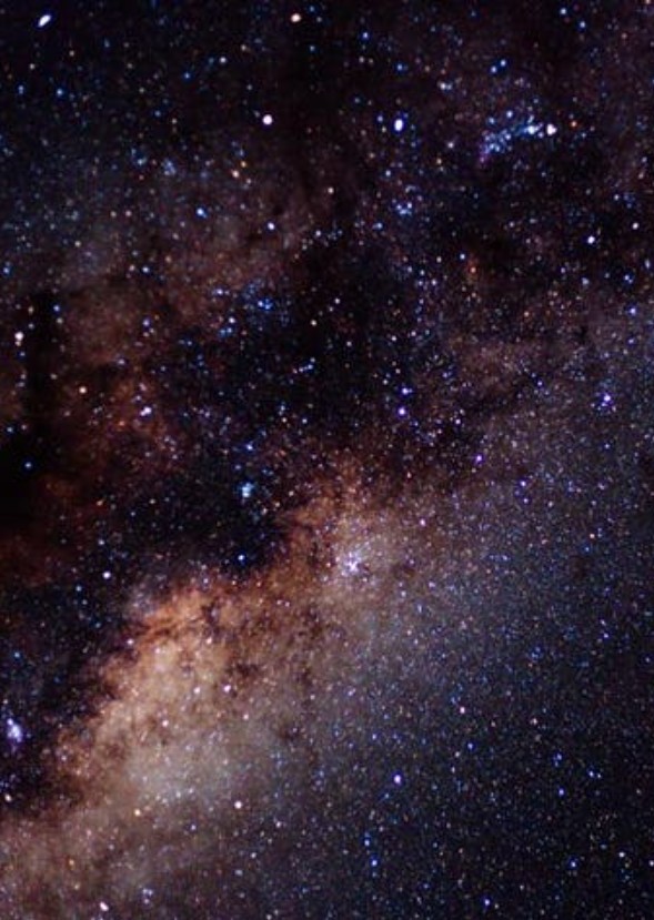 The moon and the stars
