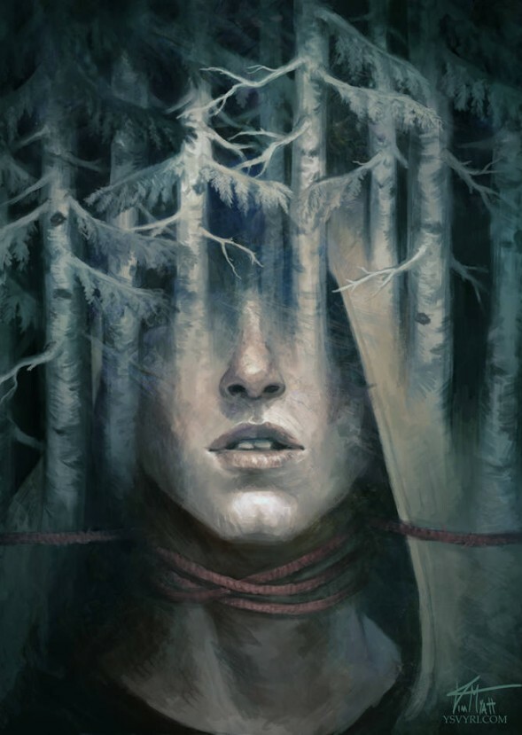 The mysterious girl
