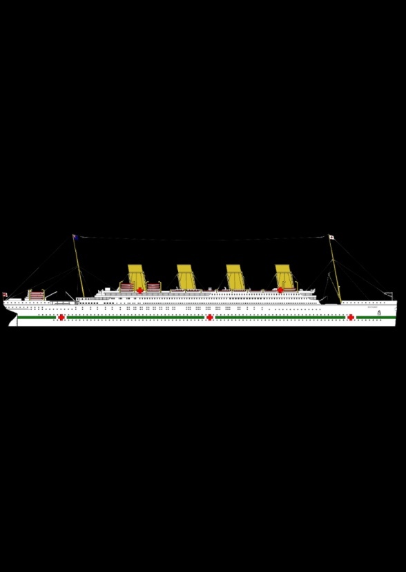 The Next Generation crew on the HMMS Britannic